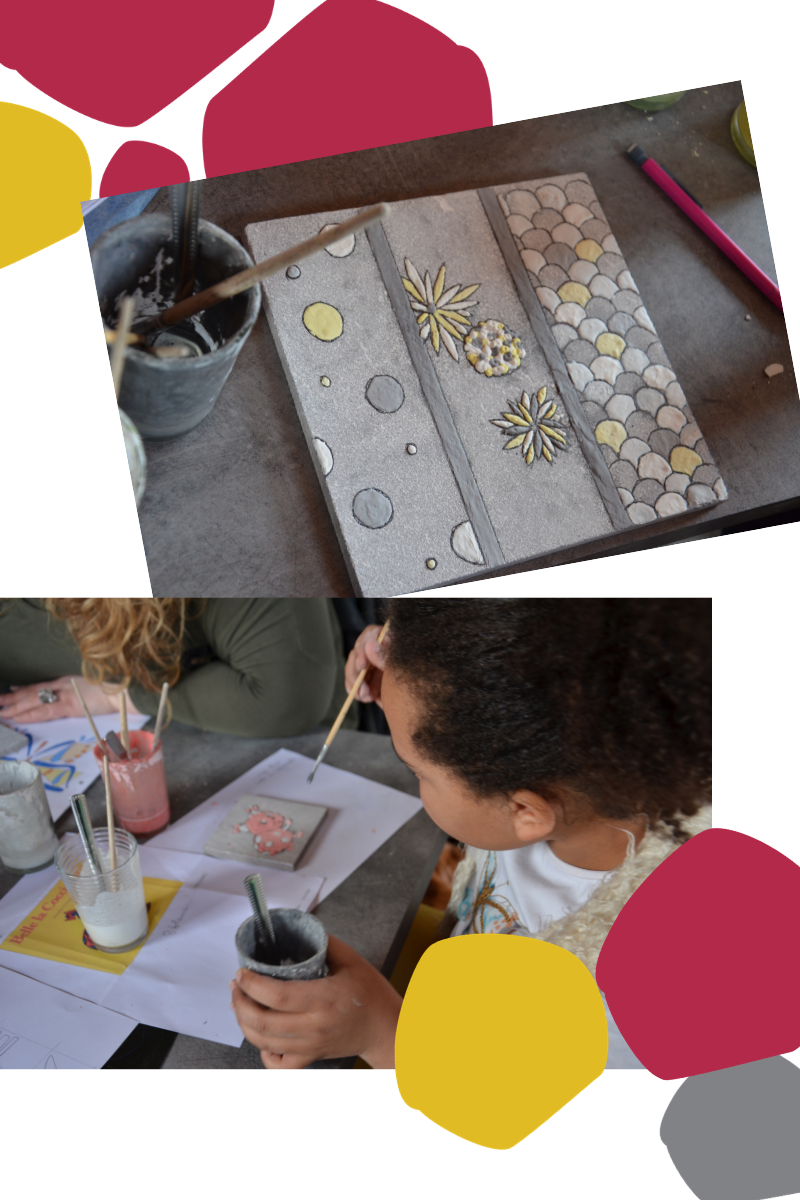 Atelier d'émaillage à volvic